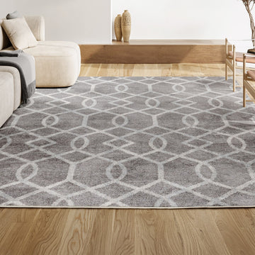 Asilah Ogee Fretwork Area Rug
